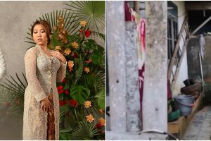 Dulu tinggal di gubug gang sempit, 11 potret rumah Kiky Saputri dulu dan kini ini bak langit dan bumi