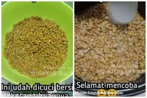 Tak perlu metode khusus, begini trik merebus kacang hijau agar cepat empuk tanpa panci presto