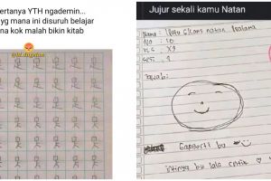 Beginilah kalau murid kelewat kreatif, 11 potret lucu hasil tugasnya bikin tepuk jidat