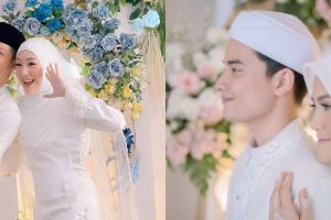 Sama-sama menikah lagi, ini 11 beda gaya pernikahan Muhammad Alvin dan Larissa Chou yang bikin riuh