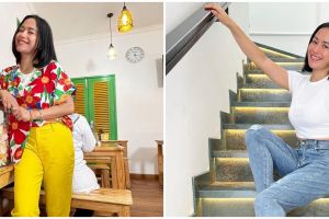 7 Momen Farida Nurhan diduga dilamar kekasih saat ulang tahun ke-41, pakaikan cincin jari di kaki