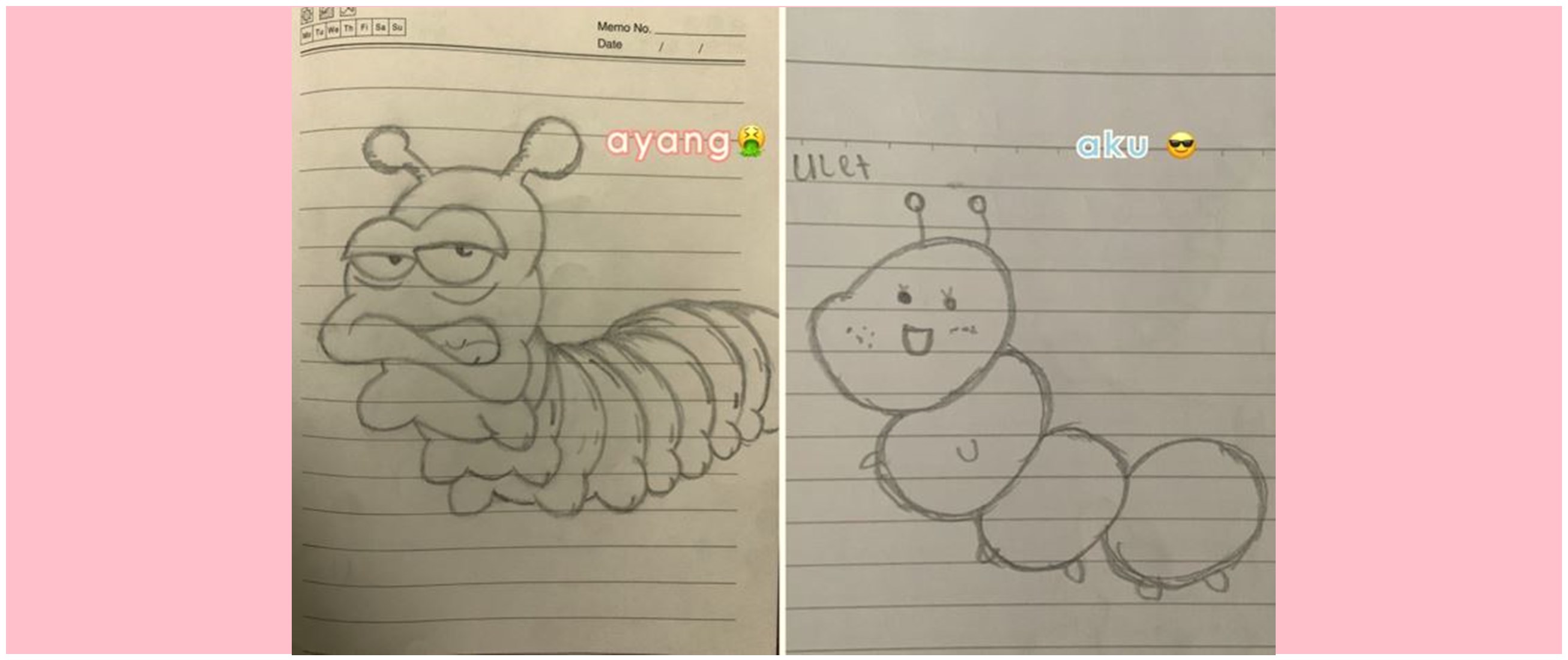 Wanita ini tantang kekasihnya adu gambar, 7 potret perbedaan hasil definisi pacar beda genre