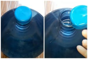 Jangan disobek, begini trik mudah membuka tutup galon isi ulang tanpa pisau atau gunting