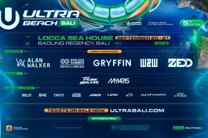 Ultra Beach Bali dan Resistance Bali umumkan Headliner edisi 2023, ada Zedd hingga Alan Walker