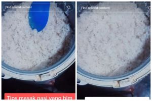 Tanpa kukusan dan microwave, begini cara mengatasi nasi keras dan kurang matang di rice cooker