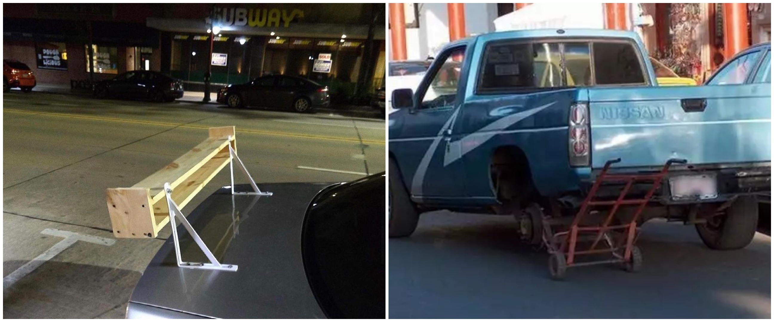 11 Potret lucu modifikasi mobil ini niatnya pengin keren meski bujet minim, jadinya nyeleneh