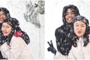 Dikira pemotretan dengan latar bersalju di luar negeri, ternyata behind the scenenya tak terduga