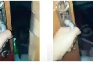 Aksi pria bikin tutorial mengunci pintu tanpa kunci ini mindblowing banget, ada yang tertarik meniru?