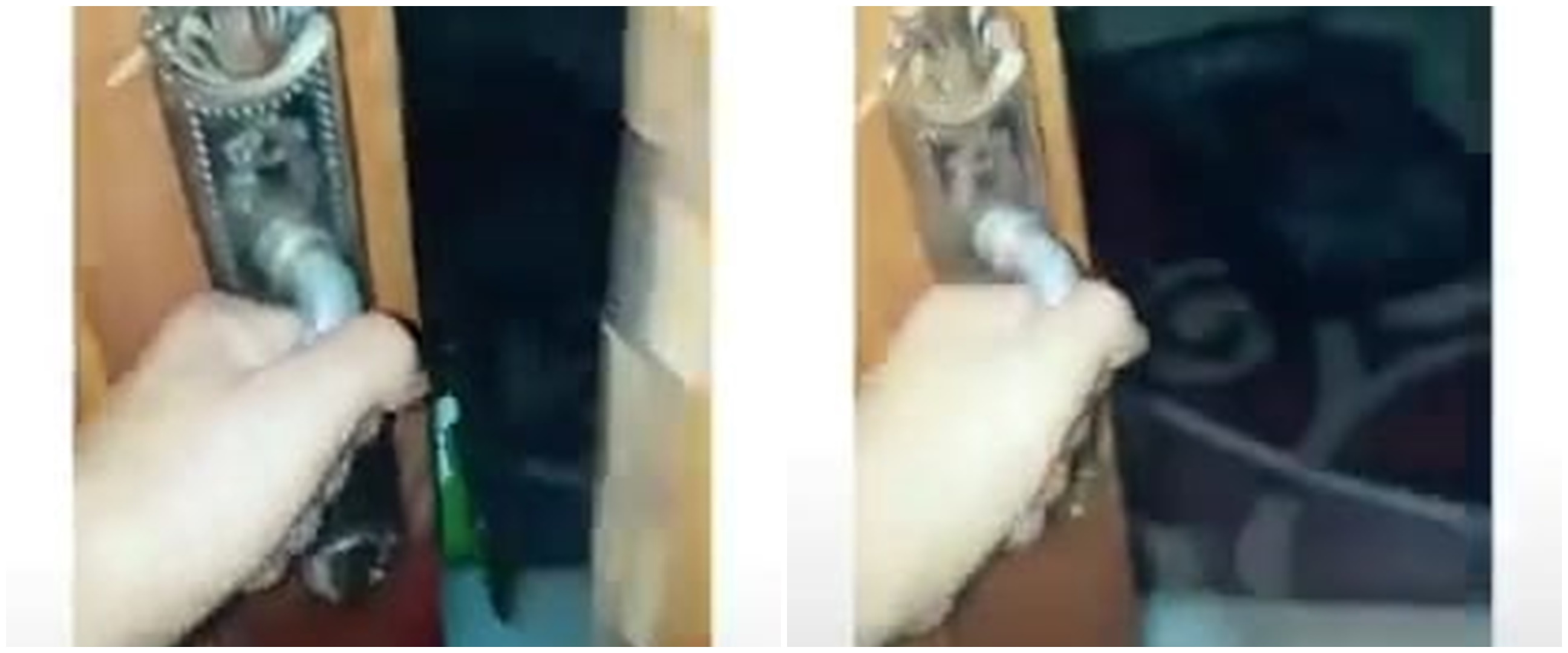 Aksi pria bikin tutorial mengunci pintu tanpa kunci ini mindblowing banget, ada yang tertarik meniru?