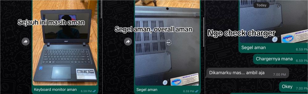 Chat lucu adik sepupu minta benerin laptop ini endingnya bikin ngelus dada