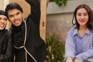 Anti canggung saat foto bareng, begini momen Aaliyah Massaid bertemu dengan ibunda Thariq Halilintar