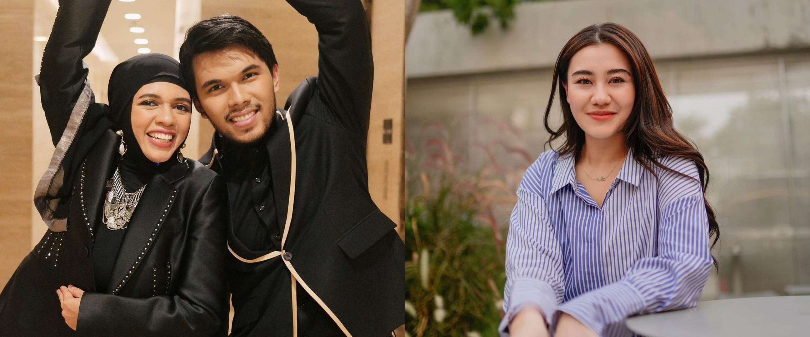 Anti canggung saat foto bareng, begini momen Aaliyah Massaid bertemu dengan ibunda Thariq Halilintar