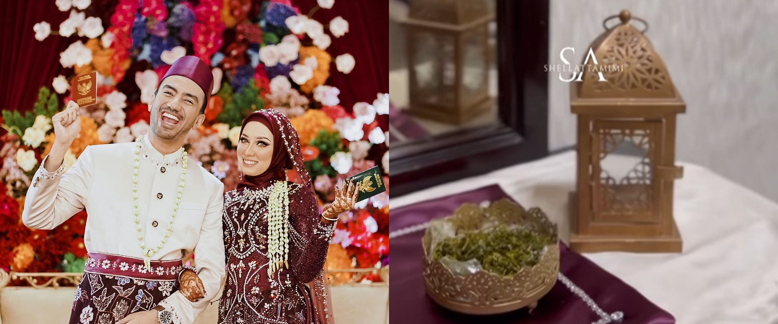 Kamar pengantin Reza D’Academy dan Amirah Karaman bak di film Aladdin, 8 penampakannya bikin melongo