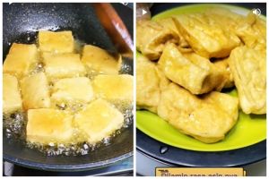Tak perlu diungkep atau dimarinasi berjam-jam, ini cara goreng tahu agar bumbu meresap secara merata