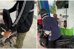 Pom bensin sekilas kelihatan biasa ini ternyata sajikan pemandangan super cantik, auto bikin adem