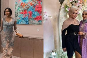 11 Penampilan Millen Cyrus di acara Aurel curi perhatian, saat mitoni disebut mirip Manohara