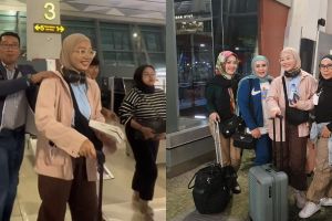 9 Momen Ridwan Kamil dan istri lepas anak bungsu kuliah di Inggris, perpisahan di bandara bikin haru