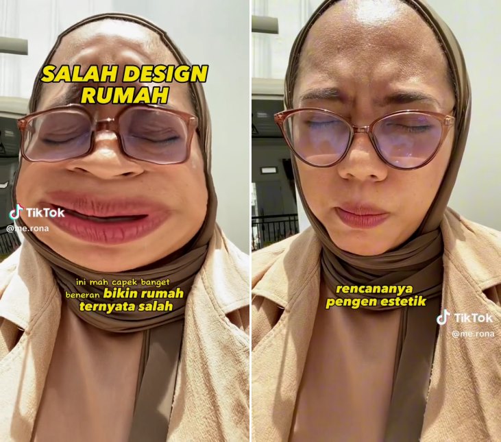 Makeover dapur nyeleneh ini berujung gagal estetik, pemilik rumah auto pakai sunscreen sebadan-badan