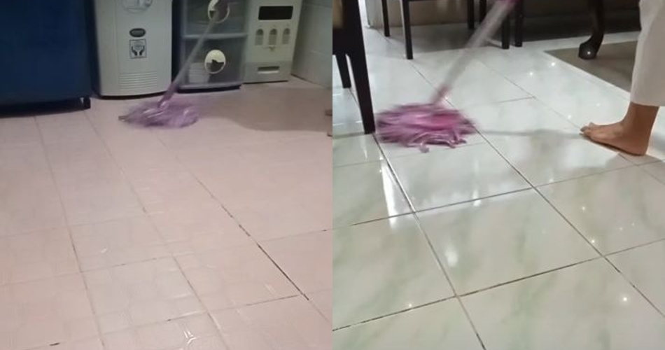 Tetap kinclong tanpa cairan pembersih khusus, ini trik mengepel lantai sederhana pakai 2 bahan dapur