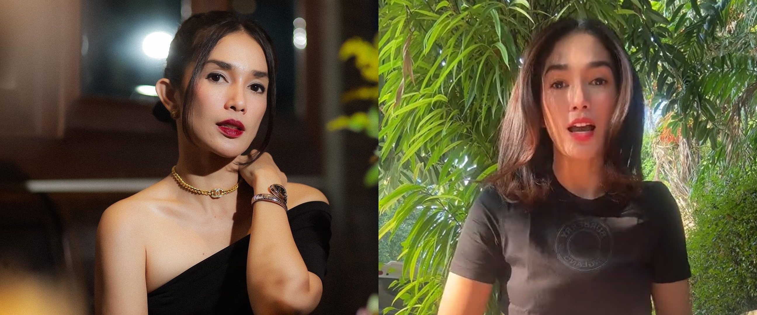 Momen Ussy Sulistiawaty tak gengsi makan di warteg pinggir jalan, porsi makannya bikin fans kaget