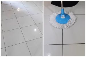 Tanpa sabun, begini cara mengepel lantai agar bersih kesat dan antiamis pakai 1 bahan dapur