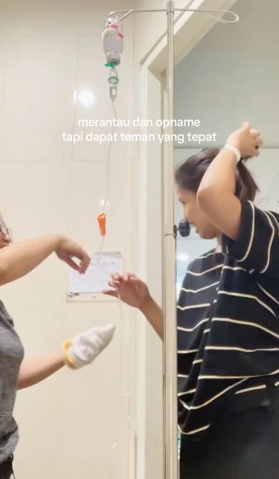 Tak punya keluarga di perantauan, cewek ini bagikan nasib baiknya saat opname di rumah sakit