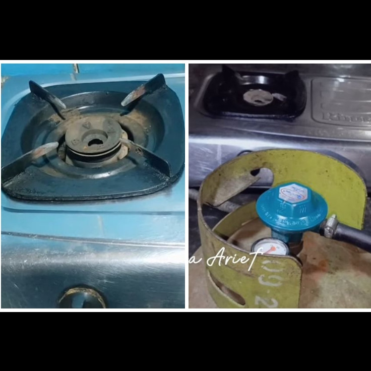 Bukan direndam air, ini trik antimainstream menghemat gas elpiji saat memasak pakai alat sederhana
