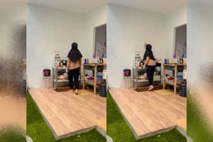 Renovasi dapur dinding polosan jadi estetik, 9 transformasinya serba mewah ini berasa beda rumah