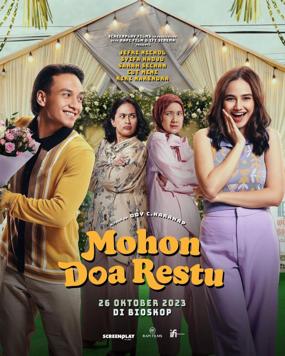 Film Mohon Doa Restu, drama calon pengantin dan mertua yang disebut relatable