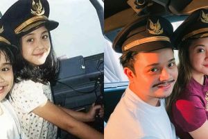 Gaya 11 seleb reka ulang foto masa kecil bikin takjub, paras Sherina dan Derby nggak banyak berubah