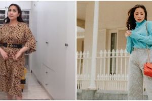 Gaya 9 seleb tetap stylish pakai baju Rp 100 ribuan, Hesti Purwadinata kece berkebaya saat kondangan