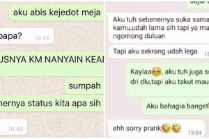 11 Chat lucu sama gebetan ini bikin bingung mau lanjut apa mundur, ngeselin pol