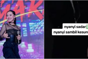 9 Momen Happy Asmara kesurupan di atas panggung, tatapan kosong bikin penonton merinding