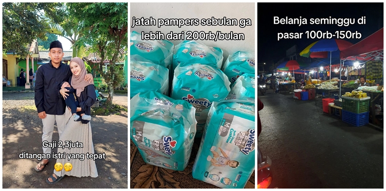 Begini jadinya uang bulanan Rp 2,3 juta dikelola istri yang bijak, suami dijatah Rp 200 ribu per bulan
