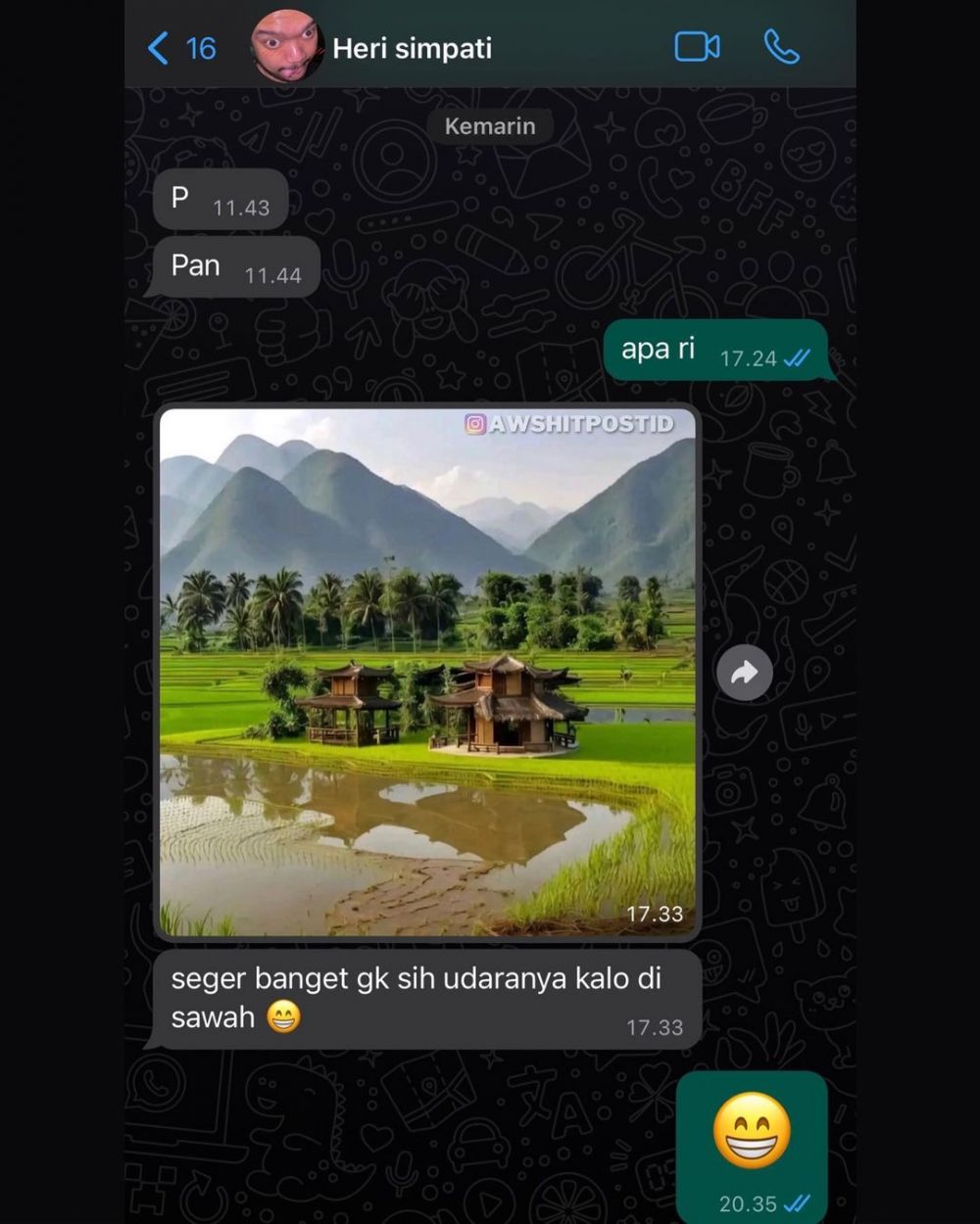13 Chat lucu teman saat pinjam uang ini pakai teknik tak terduga, pengin marah sekaligus ketawa