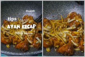 Trik mudah bikin ayam kecap yang antialot dan bumbunya meresap sempurna, cuma tambah 1 bahan dapur