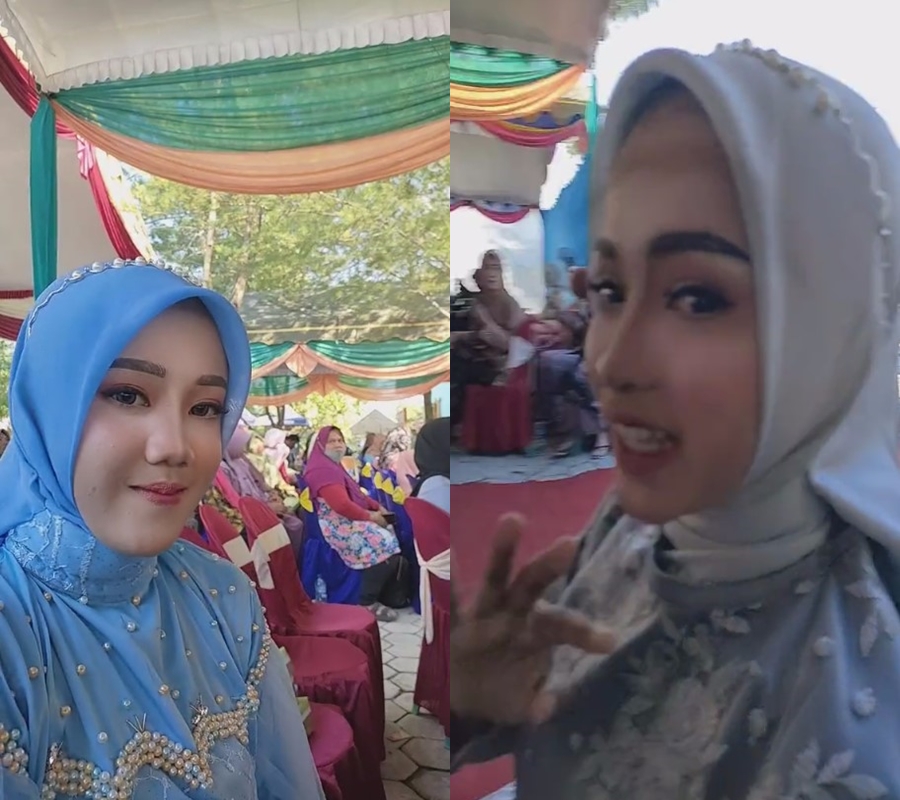 Bikin ikutan nyesek, makeup wisuda gadis ini jelek sendiri di saat teman-temannya cantik