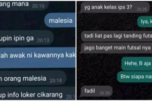 11 Chat lucu saat berkenalan ini bikin yang baca pengin diam di kamar seharian