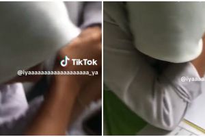 Life hack kocak siswi pakai hijab tanpa jarum pentul ini kreatifnya bikin nggak bisa berkata-kata