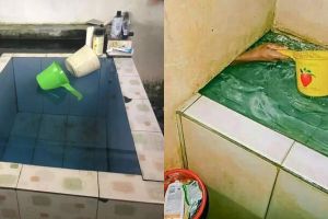 13 Potret penampakan bak mandi ini nyeleneh banget, ada yang nyambung ke ruangan sebelahnya