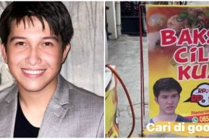 Sidik Eduard pemeran FTV 'tangan buntung' ini tak gengsi jadi pedagang cilok, intip 9 potretnya