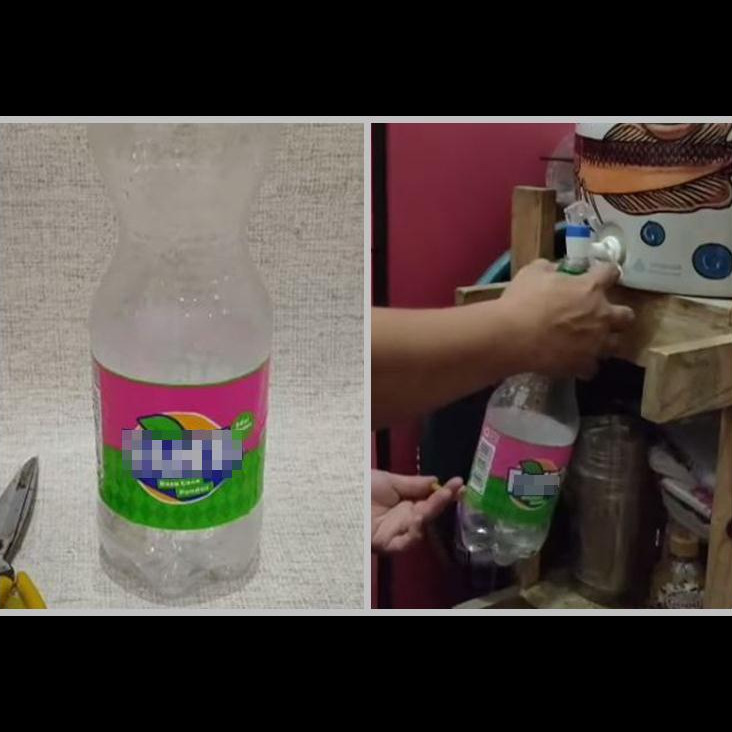 Aksi warganet tunjukkan fungsi lain botol bekas ini kreatif, hasilnya bermanfaat sekaligus bikin kagum