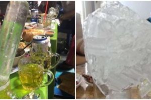 Hidup lagi panas-panasnya, 11 potret kocak cara sajikan minuman dingin ini nyeleneh abis