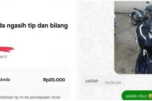 Duga suami mampir ke sebuah apartemen, wanita ini pesan ojek online buat jadi mata-mata