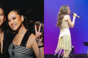9 Momen mesra Bunga Citra Lestari duet bareng Ariel di Circus Concerto, tatapannya bikin ikut baper