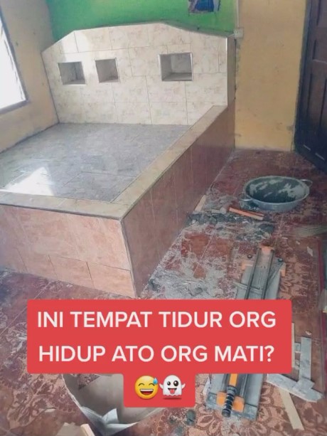 Niatnya biar awet hingga 7 turunan, desain ranjang ini malah disebut seperti kuburan