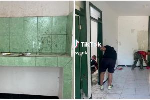 Bedah rumah dinas, 10 potret hunian di-makeover jadi minimalis ini berubah 180 derajat