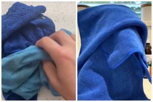 Tanpa deterjen, ini trik mencuci lap dapur agar bersih dan bebas bau tengik pakai 3 bahan dapur