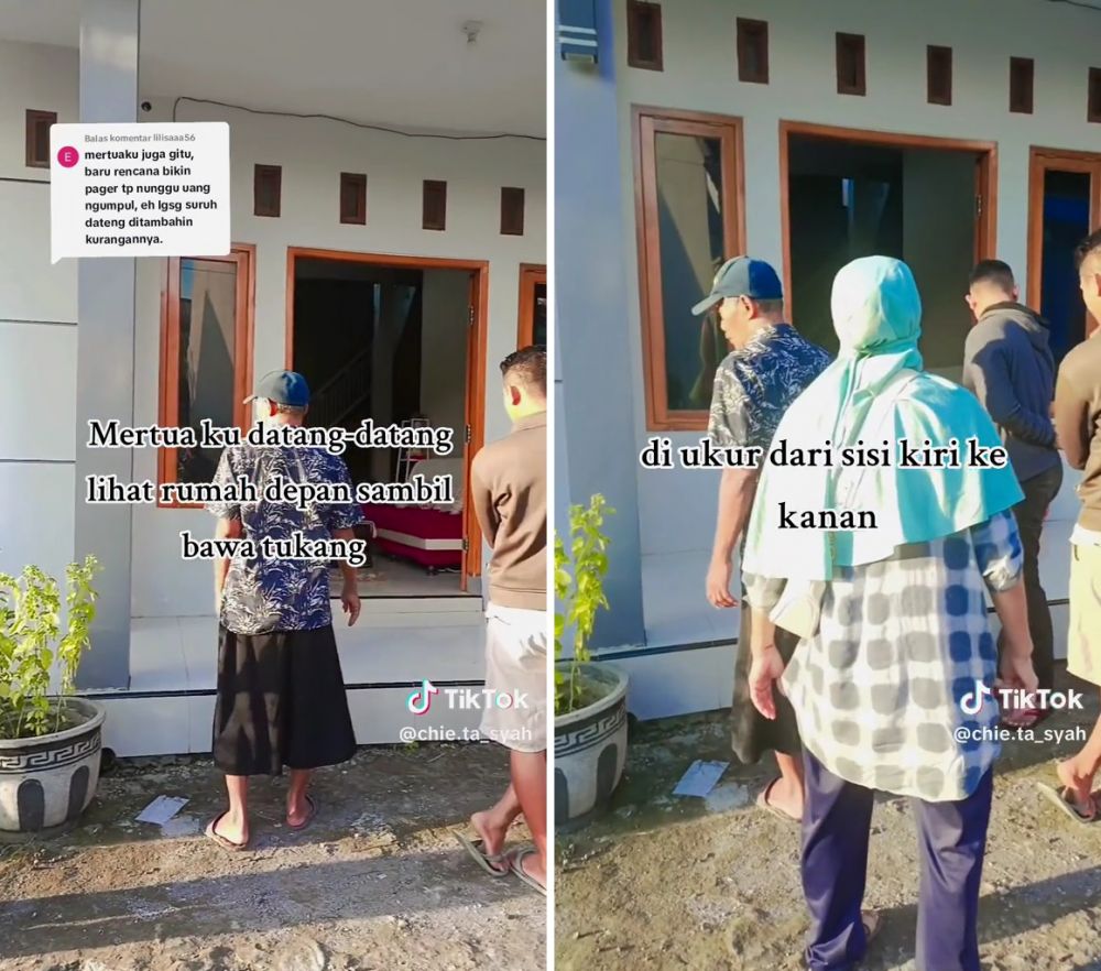 Wanita ini pamer hasil renovasi rumah miliknya berkat hadiah dari mertua, kisahnya bikin warganet iri