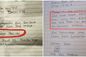 11 Potret kocak surat izin siswa tak masuk kelas ini isinya bikin nyengir sambil geleng kepala